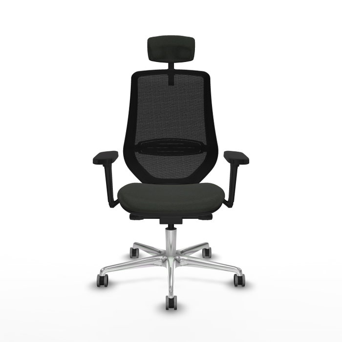 PIQUERAS Y CRESPO Silla de oficina Mardos con mecanismo Sincro/Traslack, Negra PIQUERAS Y CRESPO Silla de oficina Mardos con mecanismo Sincro/Traslack, Negra
