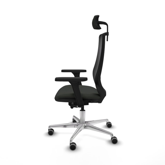 PIQUERAS Y CRESPO Silla de oficina Mardos con mecanismo Sincro/Traslack, Negra PIQUERAS Y CRESPO Silla de oficina Mardos con mecanismo Sincro/Traslack, Negra