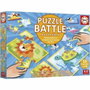 Educa Battle Jr Animales 16 Puzzles de 9 Piezas Cada Uno