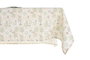 DKD Home Decor Mantel Tradicional Verde Beige 250 x 150 cm Set de 9