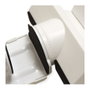 VALUE Soporte de abrazadera giratorio de 360 grados para regletas de enchufes, blanco