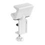 VALUE Soporte de abrazadera giratorio de 360 grados para regletas de enchufes, blanco