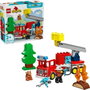 LEGO DUPLO Camión de Bomberos con Manguera y Bomberos 10473