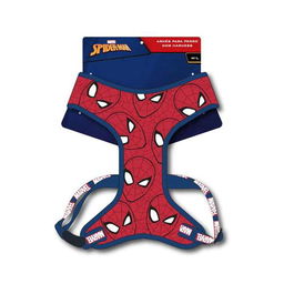 Cerdá Arnés para Perros M/L Spider-Man T4M:M/L - Arnés Ajustable con Tema de Superhéroes para Mascotas, Color Rojo, Talla Mediana/Grande