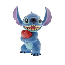 Enesco Figura Disney Lilo & Stitch Hecha a Mano Pintada a Mano Resina de Piedra Alta Calidad 6cm