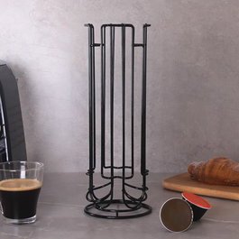 Quttin Soporte para 18 Cápsulas de Café Black (12 Unidades)