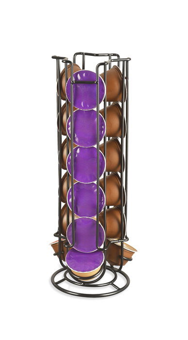Quttin Soporte para 18 Cápsulas de Café Black (12 Unidades)