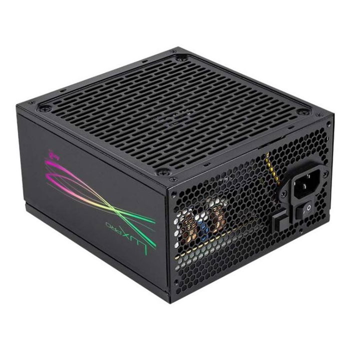 Aerocool Fuente de Alimentación LUXPRORGB550M 550W 80 PLUS Bronze Modular ATX Negra RGB para PC