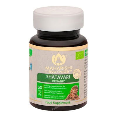 Maharishi Ayurveda Shatavari Organic 60 Comp Maharishi Ayurveda Shatavari Organic 60 Comp