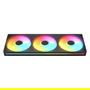 Cougar Unity360-FB Forward Ventilador 360mm/12cm Triple Pack ARGB PWM Negro - 3 Ventiladores de Carcasa con Iluminación LED, 700-2500 RPM, 78.2 CFM, Rodamiento FDB
