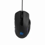 Gembird MUSG-RAGNAR-RX500 Ratón Gaming 12000 DPI, 12 Botones Programables, Iluminación LED RGB, Ergonomico para Mano Derecha, Cable Nylon, Negro