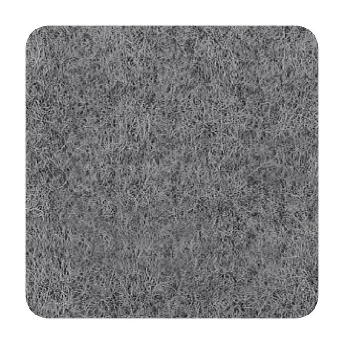 Herrajes Alk Fieltro Adhesivo Cuadrado c34 Gris 36 Piezas Protección para Muebles y Superficies