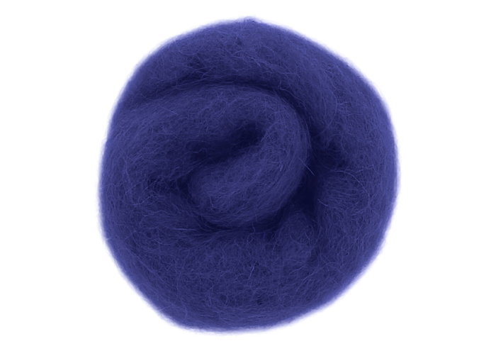 Felthu Fieltro de lana azul militar 100gr.