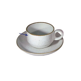 Summa Trazos Gold Taza Apilable Te 20 cl (Set de 6)