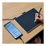 Wacom One S Pen Tablet Intuos Medium, Área de trabajo 216 x 135 mm, 4096 niveles de presión, Bluetooth 5.1, USB-C, compatible con Windows, macOS, Android y ChromeOS - Gris y Blanco