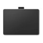 Wacom One S Pen Tablet Intuos Medium, Área de trabajo 216 x 135 mm, 4096 niveles de presión, Bluetooth 5.1, USB-C, compatible con Windows, macOS, Android y ChromeOS - Gris y Blanco