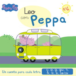 ALTEA Un cuento para cada letra: c, q, g, gu, r (sonido suave), b, v, z, ce-ci (Leo con Peppa Pig 4)