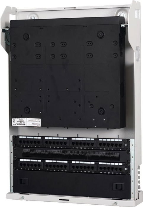 Lanview Gabinete de Rack 19" 3U x D155mm, Capacidad 40Kg, Profundidad 760mm para Montaje en Pared