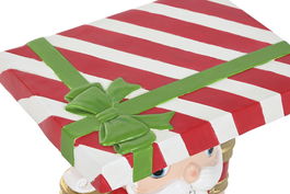 DKD Home Decor Mesita Auxiliar Navidad Tradicional Multicolor 27 x 47 x 37 cm