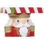 DKD Home Decor Mesita Auxiliar Cascanueces Multicolor Resina