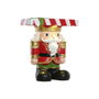 DKD Home Decor Mesita Auxiliar Cascanueces Multicolor Resina