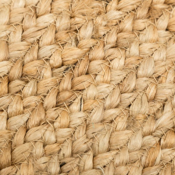 Ixia Alfombra Natural de Yute Decoración 200 x 200 x 1 cm Ixia Alfombra Natural de Yute Decoración 200 x 200 x 1 cm