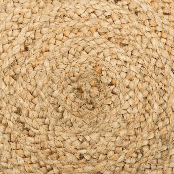Ixia Alfombra Natural de Yute Decoración 200 x 200 x 1 cm Ixia Alfombra Natural de Yute Decoración 200 x 200 x 1 cm