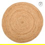 Alfombra Natural Yute Decoración 200 X 200 X 1 cm
