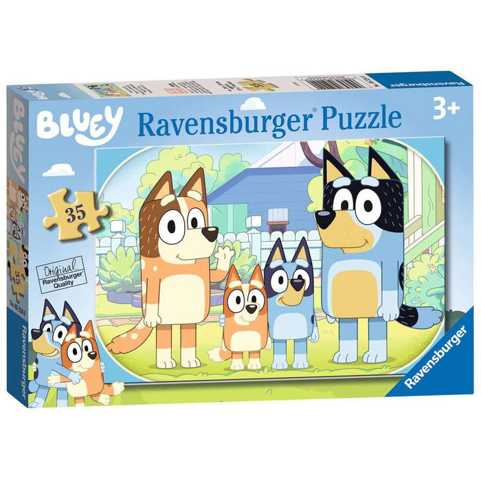 RAVENSBURGER Puzzle Bluey 35pzs RAVENSBURGER Puzzle Bluey 35pzs