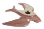 DKD Home Decor Decoración de Pared de Porcelana Golondrina 15,5x4x14 cm