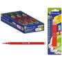 Bismark Recambio de bolígrafo Rojo 3 piezas Tinta Borrable 0,7 mm