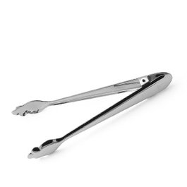 Supreminox Berlin - Pinza para Hielo y Ensalada con Muelle, Acero Inoxidable, 20 cm