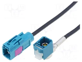 4CARMEDIA Cable de Conexión Coaxial de 2m con Conectores Fakra