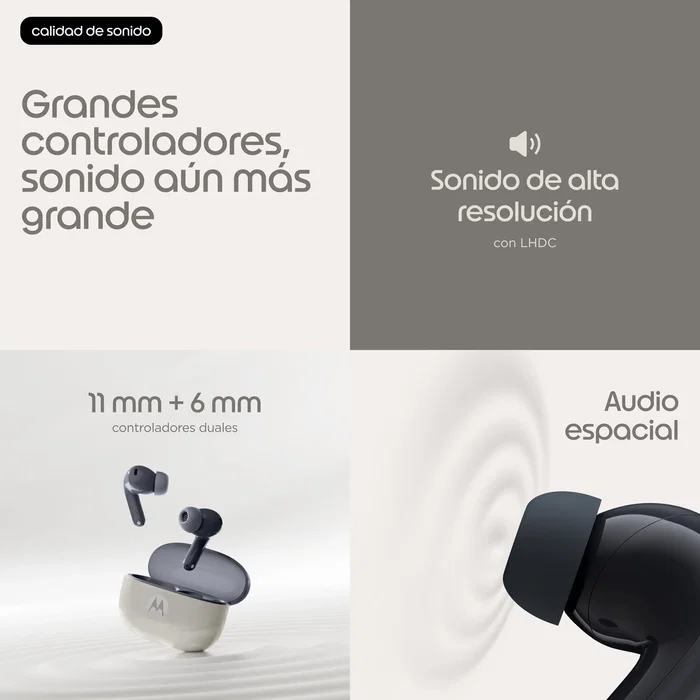 Motorola Moto Buds 2 Carbon