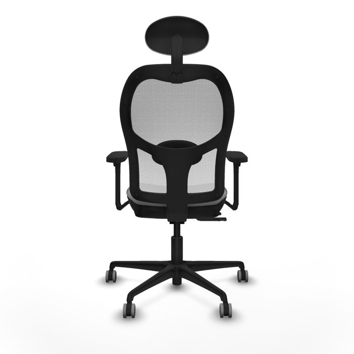 PIQUERAS Y CRESPO Silla de oficina Jorquera Gris/Blanco con Mecanismo Sincro/Traslack PIQUERAS Y CRESPO Silla de oficina Jorquera Gris/Blanco con Mecanismo Sincro/Traslack