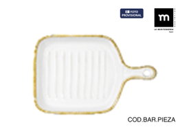 La Mediterranea Bandeja Aperitivo Milkycream MD 21.5x15.2cm