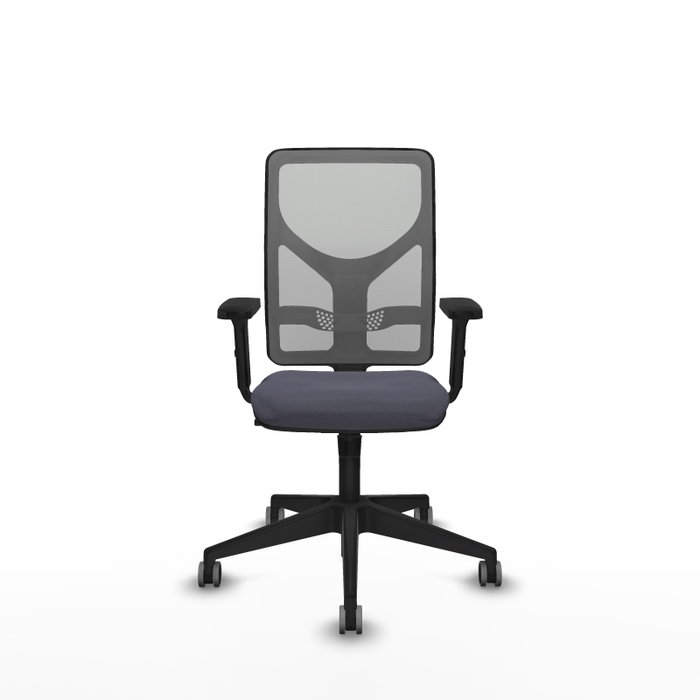 PIQUERAS Y CRESPO Silla de oficina Motilla con mecanismo Sincro, Gris PIQUERAS Y CRESPO Silla de oficina Motilla con mecanismo Sincro, Gris