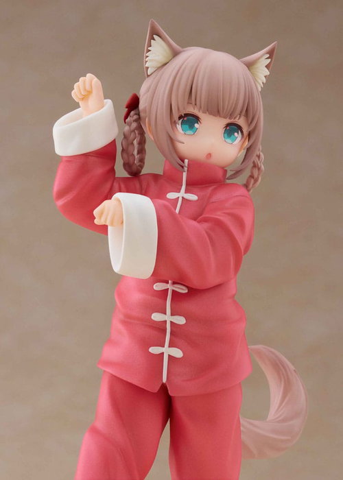 My Cat Is a Kawaii Girl Estatua Palette Dress-Up Collection Kinako Nyang fu Ver. 15 cm