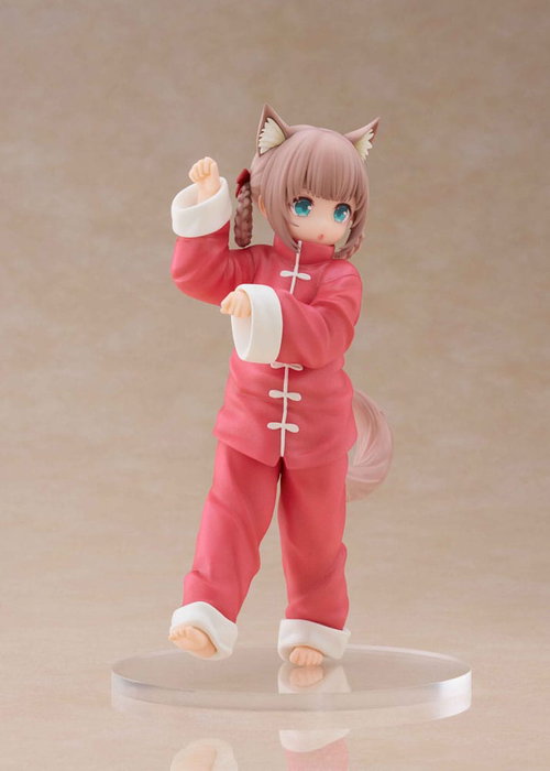 My Cat Is a Kawaii Girl Estatua Palette Dress-Up Collection Kinako Nyang fu Ver. 15 cm