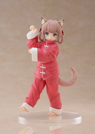 My Cat Is a Kawaii Girl Estatua Palette Dress-Up Collection Kinako Nyang fu Ver. 15 cm