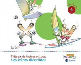 BRUÑO Letras divertidas 8 lectoescritura (5 años) - AA.VV.