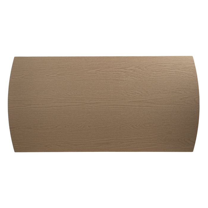 Mesa Extensible Natural-Negro 180 X 90 X 76 cm