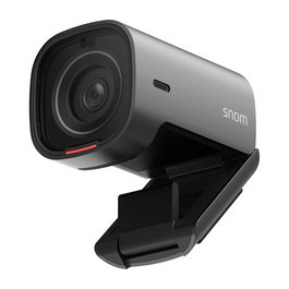 Snom V420 Cámara de Conferencia USB con 4K UHD, 110° Ángulo de Visión y 3 Micrófonos para Windows/Mac
