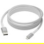 dbramante 1928 CB25ALGR7119 Cable USB-A a Lightning Blanco 2.5m