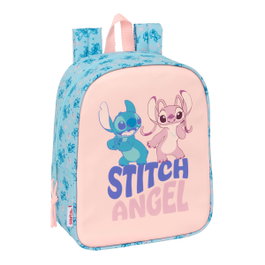 Safta Mochila de Guardería Stitch Ohana Adaptable a Carrito