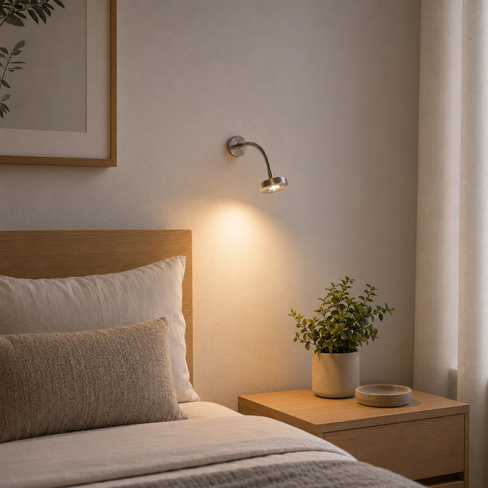 Aplique LED Pared Lectura Lydia 2W 180Lm 4200K Aplique LED Pared Lectura Lydia 2W 180Lm 4200K