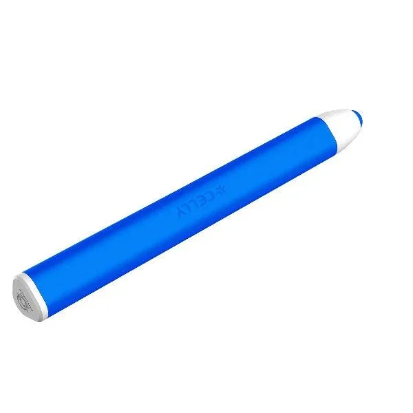 Celly KIDSTOUCHPENLB Lápiz Digital para Tablet Infantil, Azul - Stylus Universal y Seguro para Niños Celly KIDSTOUCHPENLB Lápiz Digital para Tablet Infantil, Azul - Stylus Universal y Seguro para Niños