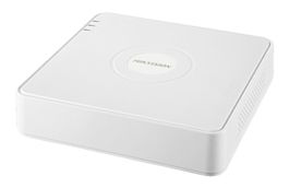 Hikvision Grabador de red NVR 4 canales 1080p 4 puertos PoE Mini 1U HDMI/VGA 1HDD Metal