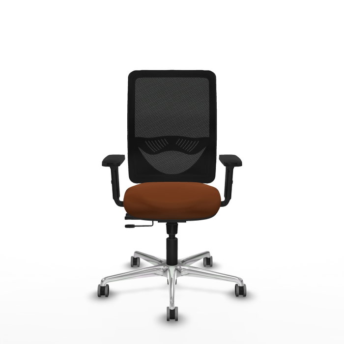 PIQUERAS Y CRESPO Silla de oficina Zulema con mecanismo Sincro/Traslack, Marrón y Negro PIQUERAS Y CRESPO Silla de oficina Zulema con mecanismo Sincro/Traslack, Marrón y Negro