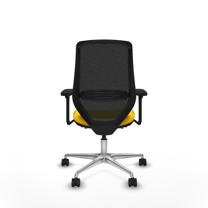 PIQUERAS Y CRESPO Silla de oficina Mardos con mecanismo Sincro/Traslack Amarillo y Negro PIQUERAS Y CRESPO Silla de oficina Mardos con mecanismo Sincro/Traslack Amarillo y Negro